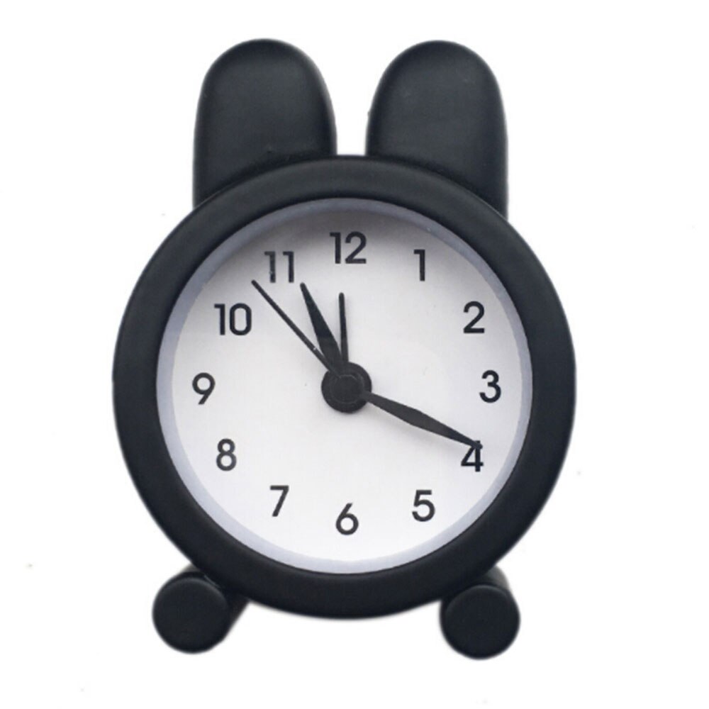 Mini Alarm Clock Metal Small Electronic Clock office student kid bed clock