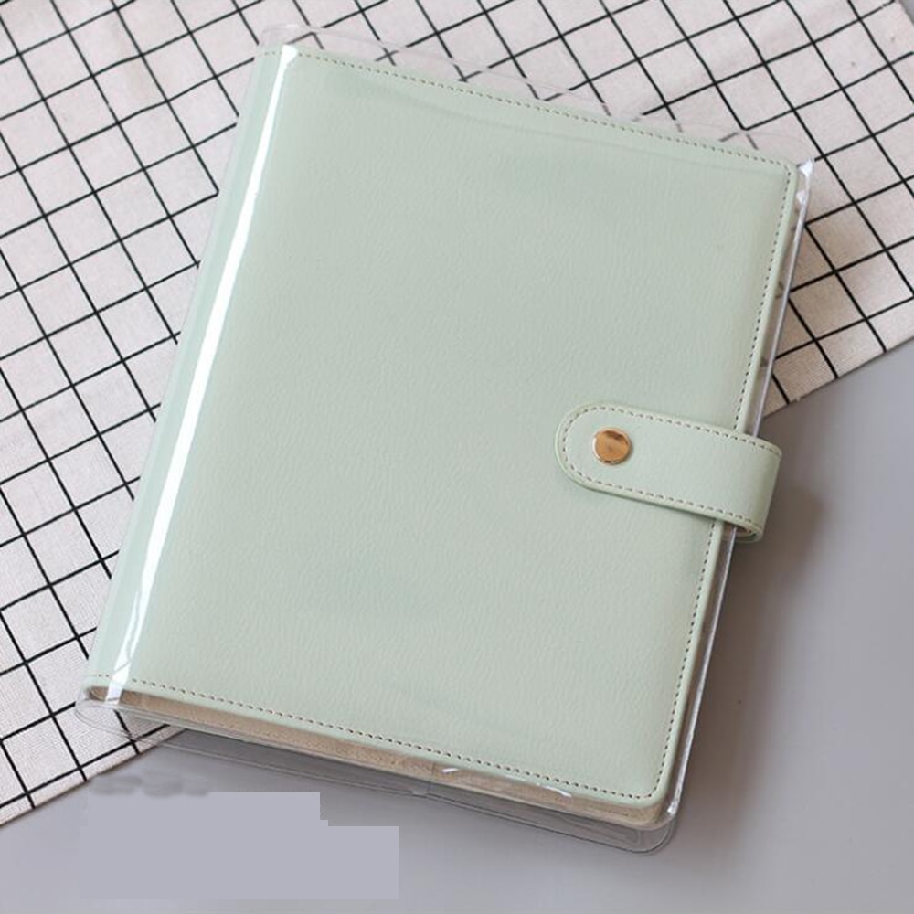 A5A6 Notebook Protection PVC Cover A5A6 Notepad Cover DIY Accessories Office School Stationery Book Jackets Cubierta del cuadern