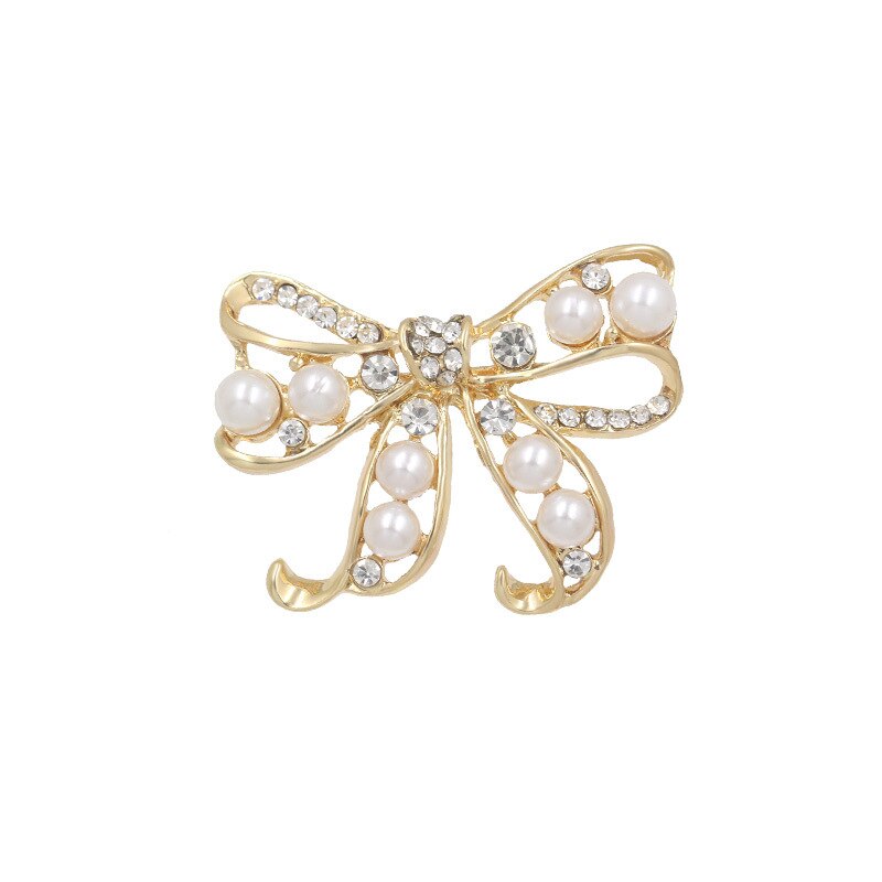 Rhinestone Broches Voor Vrouwen Parel Metalen Pinnen Sjaal Gesp Clip Kleding Accessoires Kerst Sieraden: C