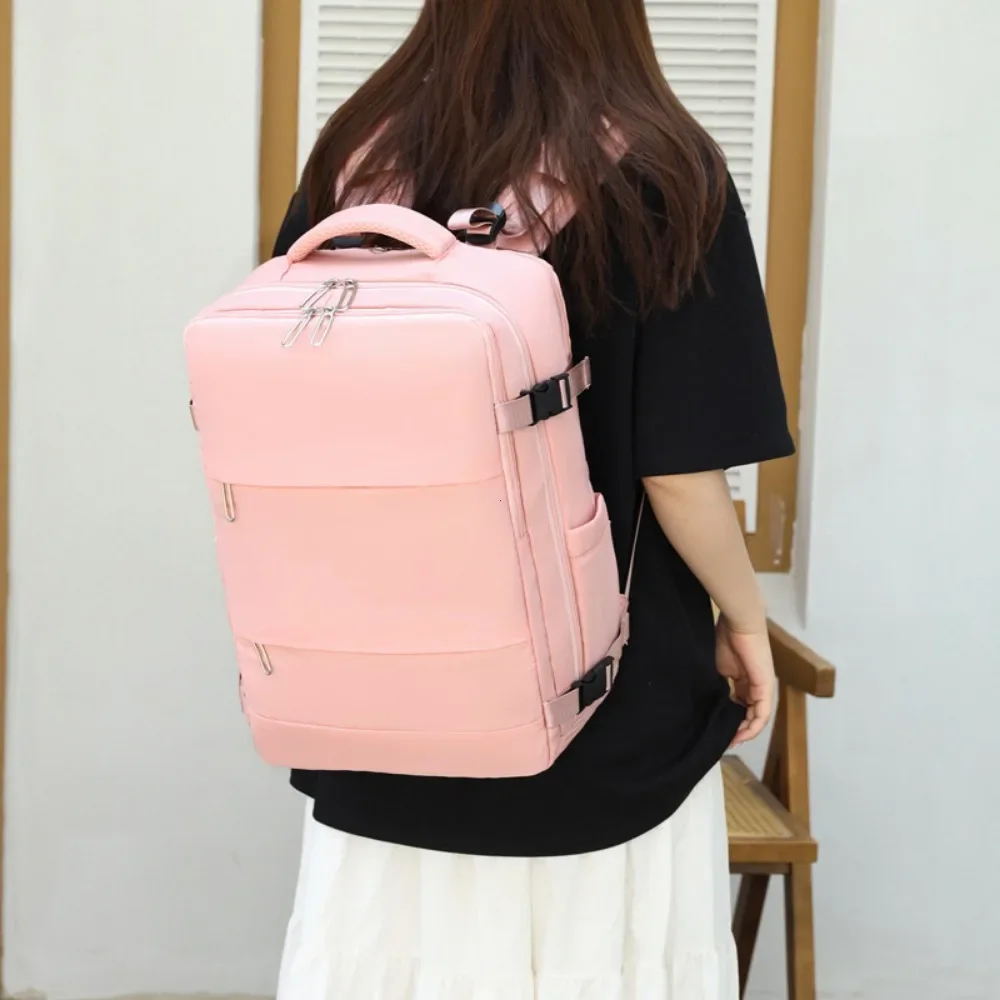 Mochila de viagem para mulheres, mochila de mão para laptop tsa, aprovada para voo, bolsa de enfermeira universitária, mochila casual para fim de semana