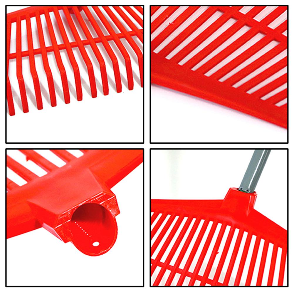 26 Teeth Gardening Plastic Grass Rake Odorless and Non-toxic Garden Tool #BW