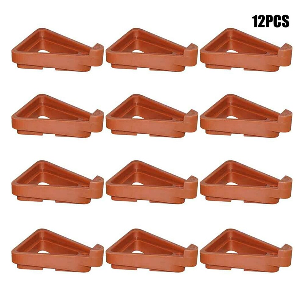 12 Pcs Invisible Low Profile Flower Pot Feet Garden Plant Pot Feet Risers Outdoor J2Y