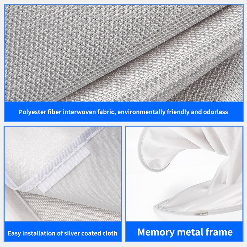 For tesla model 3 2022/model Y Glass roof Sunshade Front Rear Sunroof Skylight Blind Shading Net sunroof sunshade