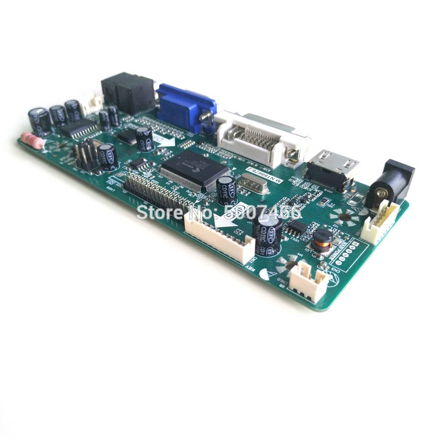 Lvds 20-Pin 1024*768 Screen 1Ccfl M.NT68676 Display Controller Board Diy Kit Voor LP141XA/LP141XB/LP141X10/LP141X11 Vga + Dvi