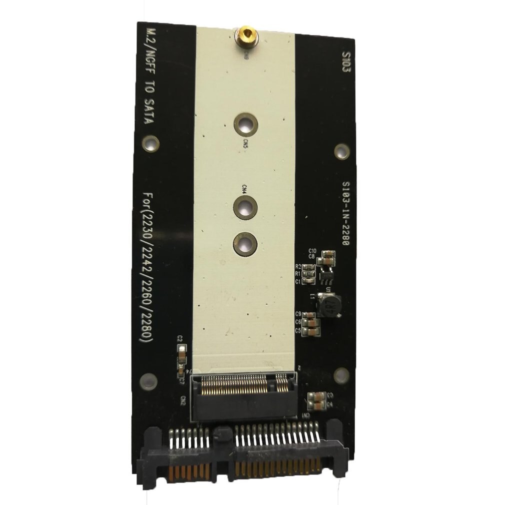 M2 ngff a SATA III SSD unidad de estado sólido tarjeta de soporte 2230/2242/2260/2280 m2 tarjeta de adaptador SSD