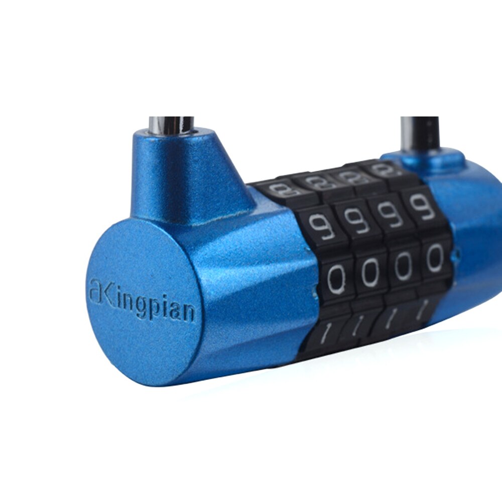 4 Digit Coded Lock Password Safety Lock Wide Shackle Combination Padlock Combination Travel Security Safely Code Lock