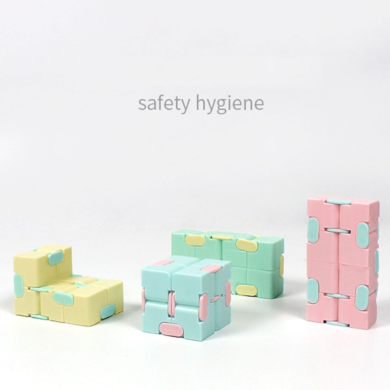 Fidget Toys Simple Decompression Toy Infinity Magic Cubo Square Puzzle Toys Relieve Stress Funny Hand Game Four Corner Maze Toys