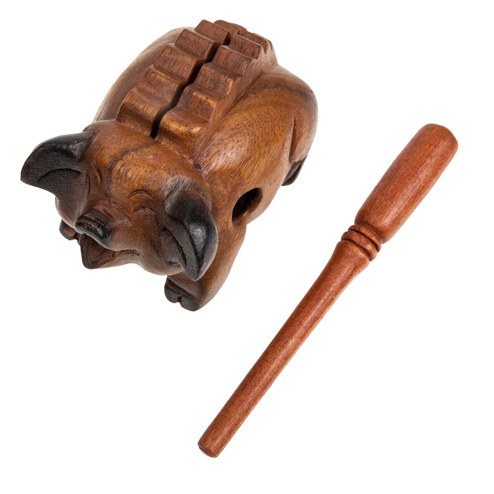 Schreibtisch-schlaginstrument in schweineform, lustige musikalische dekoration in schweineform