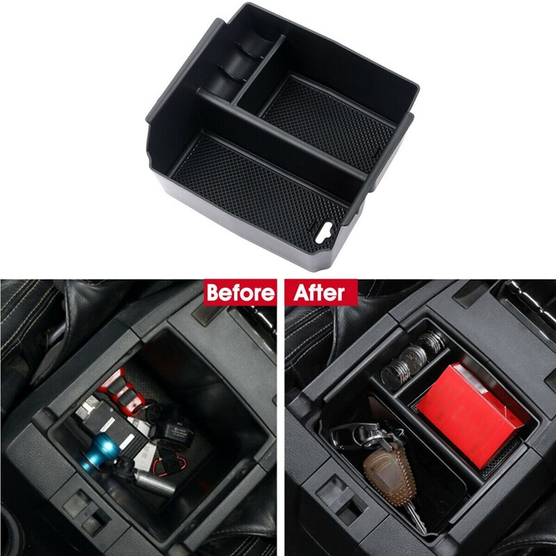 Zwarte Auto Interieur Accessoires Armsteun Opbergdoos Voor Jeep Wrangler Jk -18