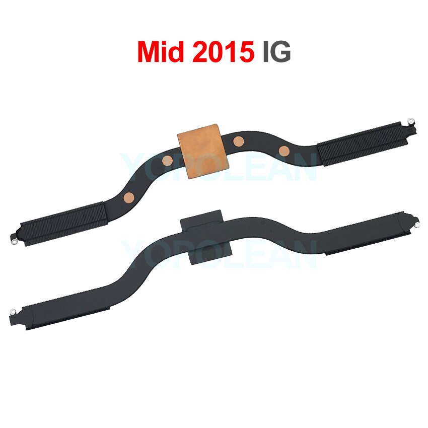 Original Laptop heatsink for MacBook Pro Retain A1398 Heat Sink CPU Cooling Year: Mid 2015 IG