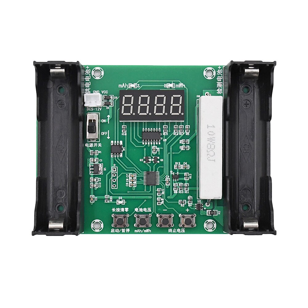 Battery Capacity Tester MAh MWh for 18650 Lithium Battery Digital Measurement Lithium Battery Detector Module