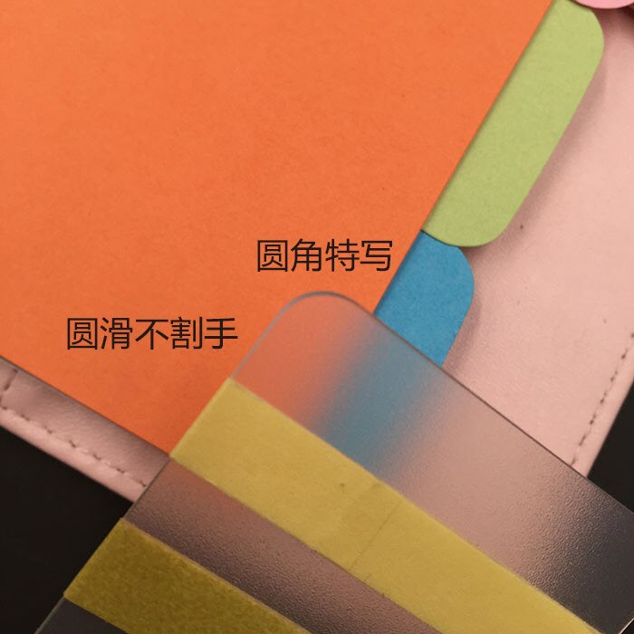 10 Stks/partij Diy Leuke Kawaii Frosted Pvc Tape Aparte Kaart Mooie Transparante Washi Tape Voor Thuis Decoratie Planner Gereedschap