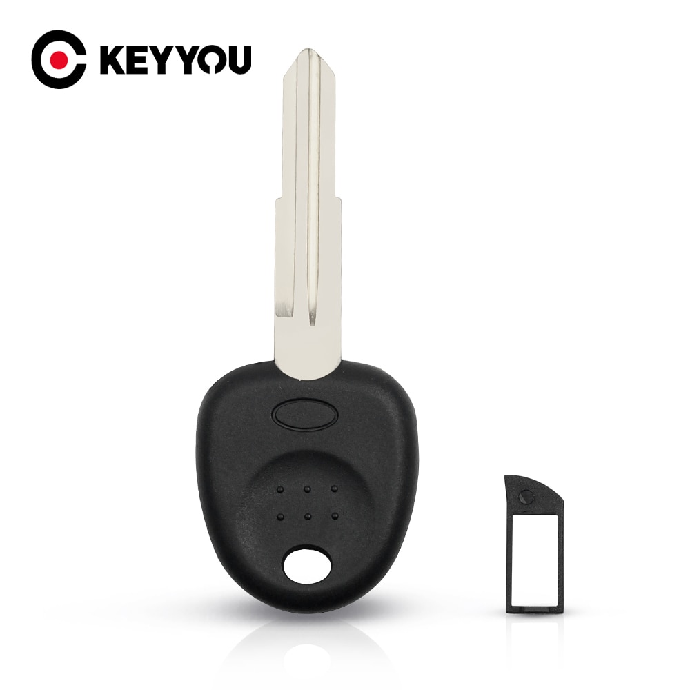 KEYYOU left key blade Transponder Chip key shell case For Hyundai Accent Coupe Getz Elantra Excel Getz Lavita TiburonTucson