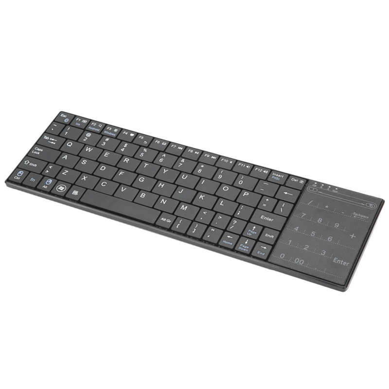 touch pad switch Wireless Keyboard with Touchpad for Bluetooth Ultra Thin PC Computer Supplies K-07 touch pad
