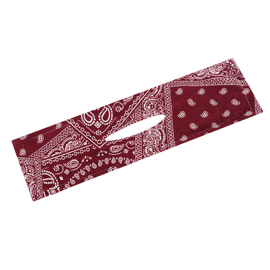 Zręczne kok moda opaska robić jogi kobiety lato wiązane drutu opaski robić włosów druku spinka robić włosów plecionka ekspres robić łatwy w użyciu DIY robić włosów spinka robić włosów: czerwony