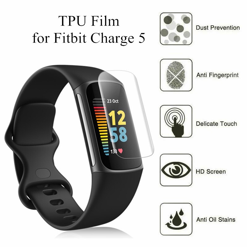 Fitbit Versa 2 Hoesje - Full Protect Case Flexibel TPU - Transparant