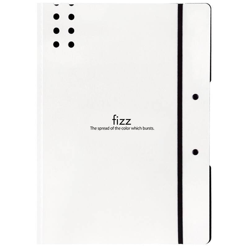 file folder PP board a4 horizontal folder multifunction file clip board for students office school supplies business: Elastic rope-white