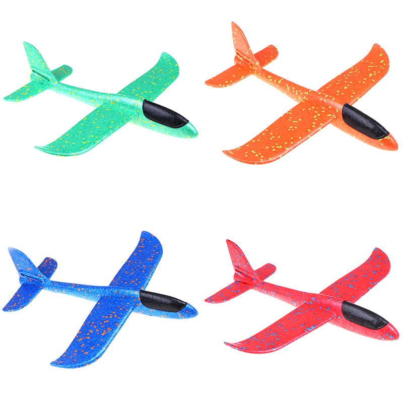 EPP Foam Hand Throw Airplane Outdoor Launch Glider Plane Kids Toy 37CM Interesting Toys