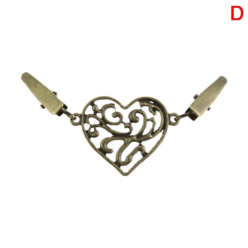 Femmes rétro Vintage Cardigan canard pince broche pull châle Blouse col pull écharpe fermoir broche bijoux accessoires: 10