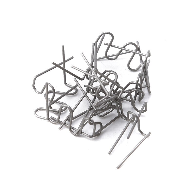 Stapler Thermal Staples Plastic Repair Kit 0.6mm 0.8mm Semi Wave Pre-Cut For Stapler Car Bumper Plastic Welding