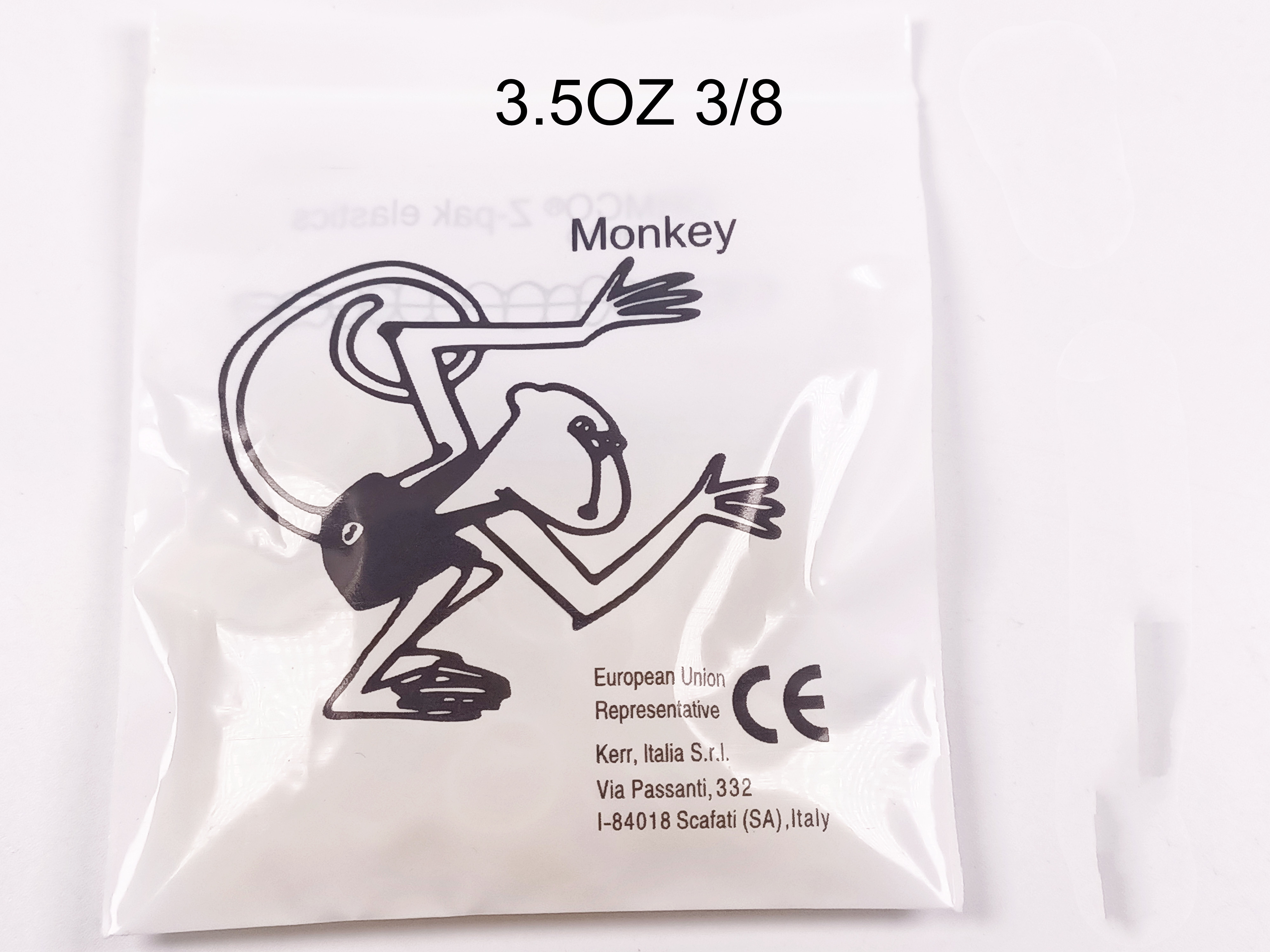 ORMCO Zoo Dental Gummi Bands Kieferorthopädische Gummi Ketten Krawatten 3,5 UNZEN 1/8 3/16 1/4 5/16 3/8: Monkey X1000
