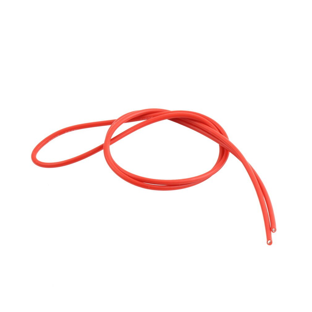 Flexible Stranded of 14 AWG Silicon Environmental Electronic Wire Conductor: Red