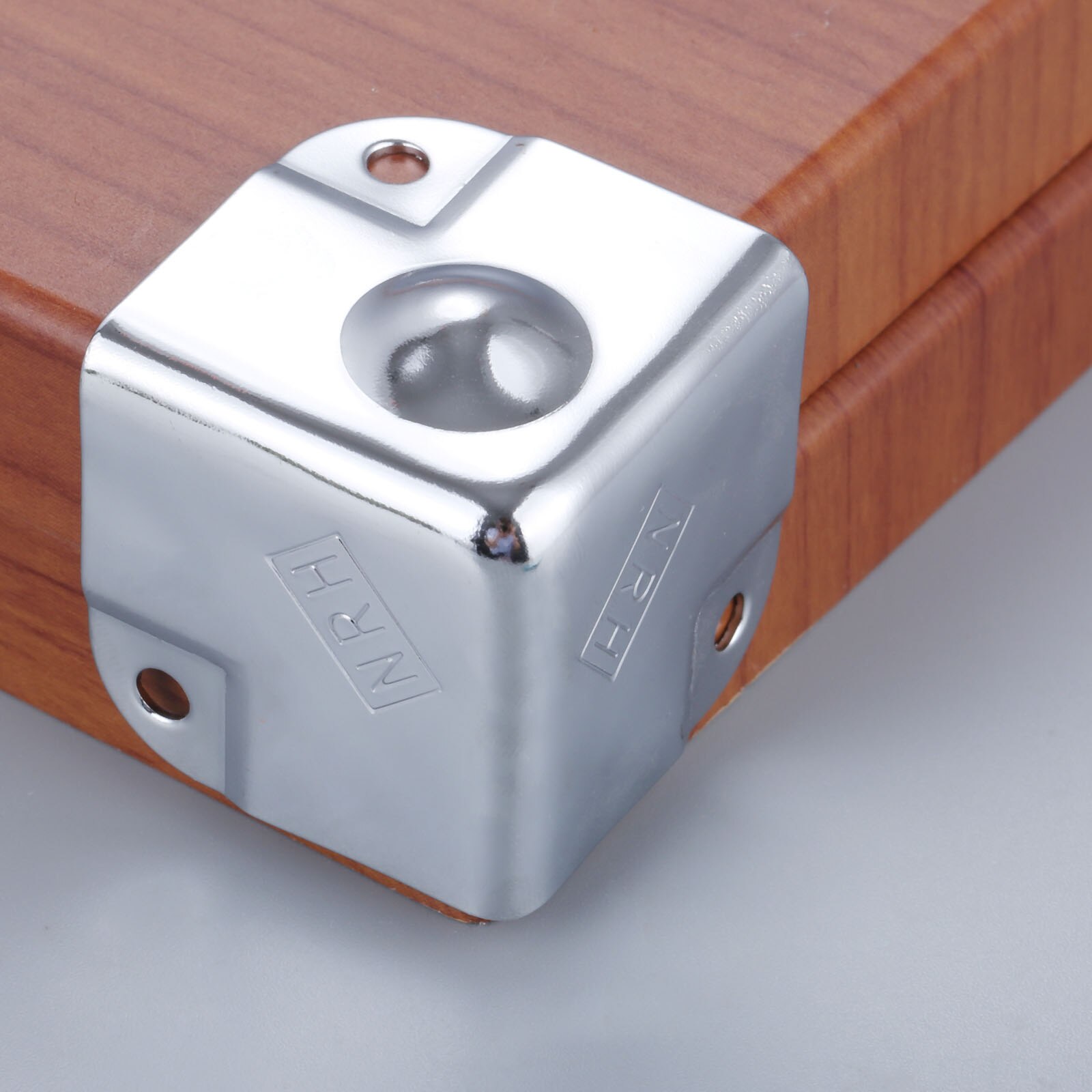 4Pc Aviation Corner Brackets Cabinet Desk Toolbox Support Bracket Aluminum Box Flight Case Pressure Three-Sided Corner Protector