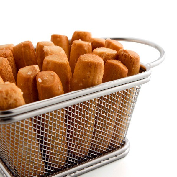 Cesta para Presentar Aperitivos Quid Select Acero inoxidable (9 x 10 cm)