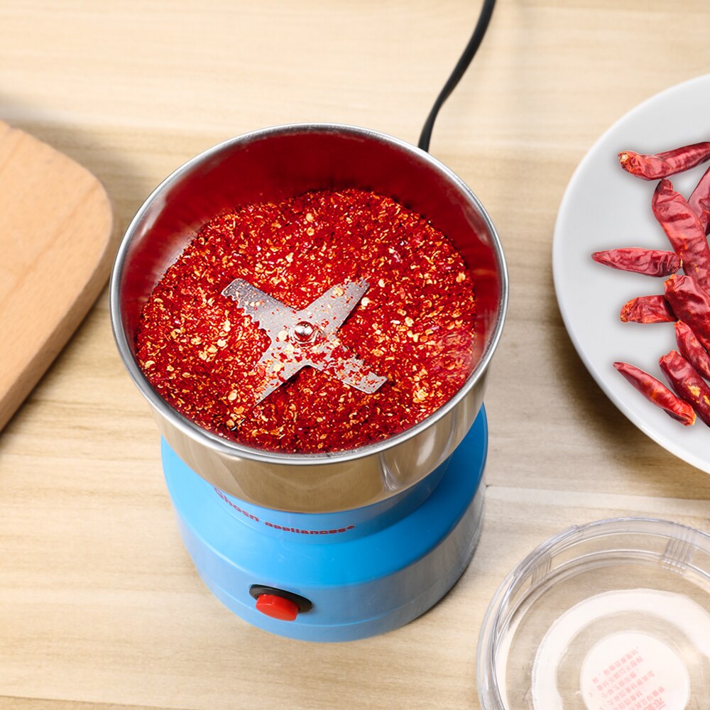 Powerful Grains Spices Grinder Cereals Coffee Dry Food Chopper Processor Blender Pepper Mill Grinding Machine Home Kitchen Tools