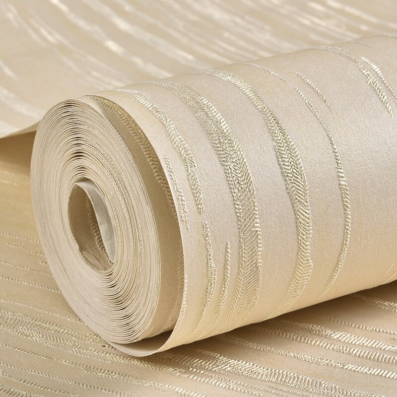 Vinyl Nieuwkomers Moderne Strepen Zelfklevende Behang 3d Reliëf Slaapkamer Woonkamer Wallpapers Wall Paper Home Decor Roll
