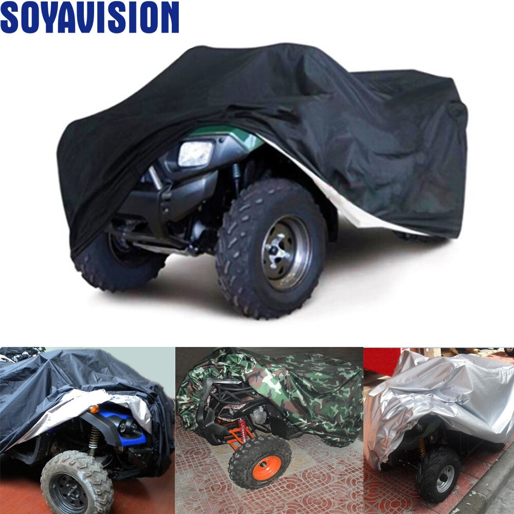 Outdoor Motorbike UV Protector Rain Dust Bike Universal Motorcycle ATV Cover For Motorbikes ATV Scooters