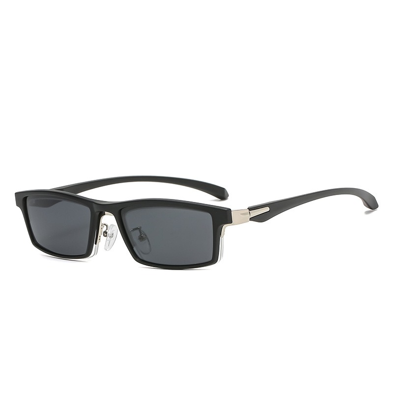 Brilleinnfatning herre med 5 stk. klips polariserte solbriller brille magnetiske briller herre  uv400 briller 2347