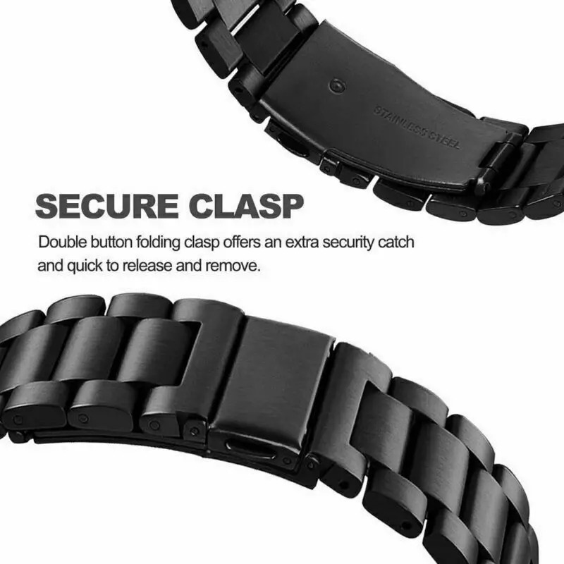 Stainless Steel Strap Loop For Huawei Huawei Watch Fit Metal Women Men Watch Bracelet Correa For Huawei Watch Fit 2 Clasp