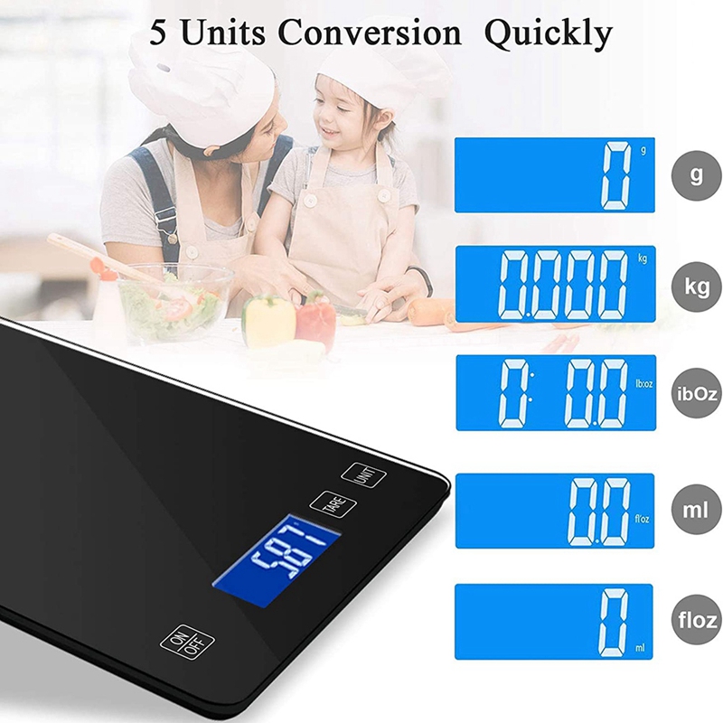 Kitchen Scale Digital Weight Grams and Oz, Kitchen Scale for Cooking Baking, Precise Graduation,for Cooking Baking