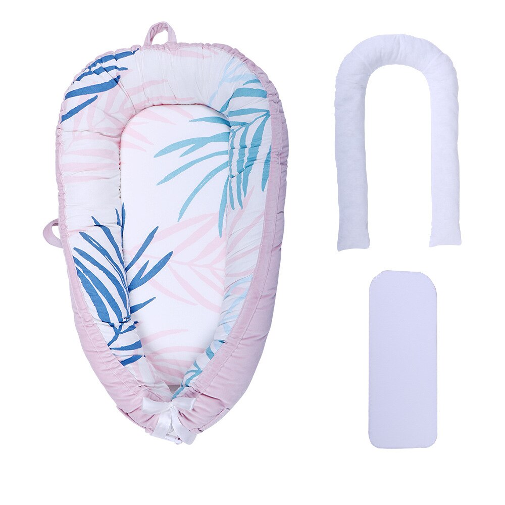 80*50cm Cotton Baby Bed Portable Removable and Washable Baby Cot American Bionic Bed of Uterus Baby Nest Baby Crib: BY-3040