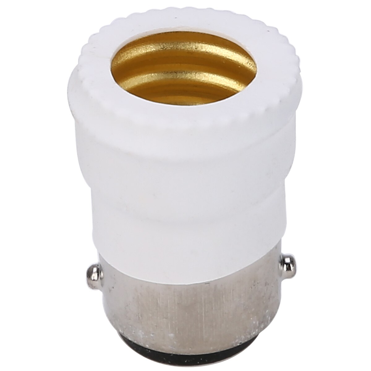 2pcs Bayonet SBC B15 To Small Screw SES E14 Light Bulb Holder Adaptor Converter Lighting Accessories