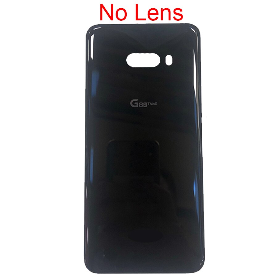 For lg g8x thinq Battery Cover Case Rear panel Replacement 6.4&quot; For lg g8x thinq back glass LMG850EMW battery cover With Lens