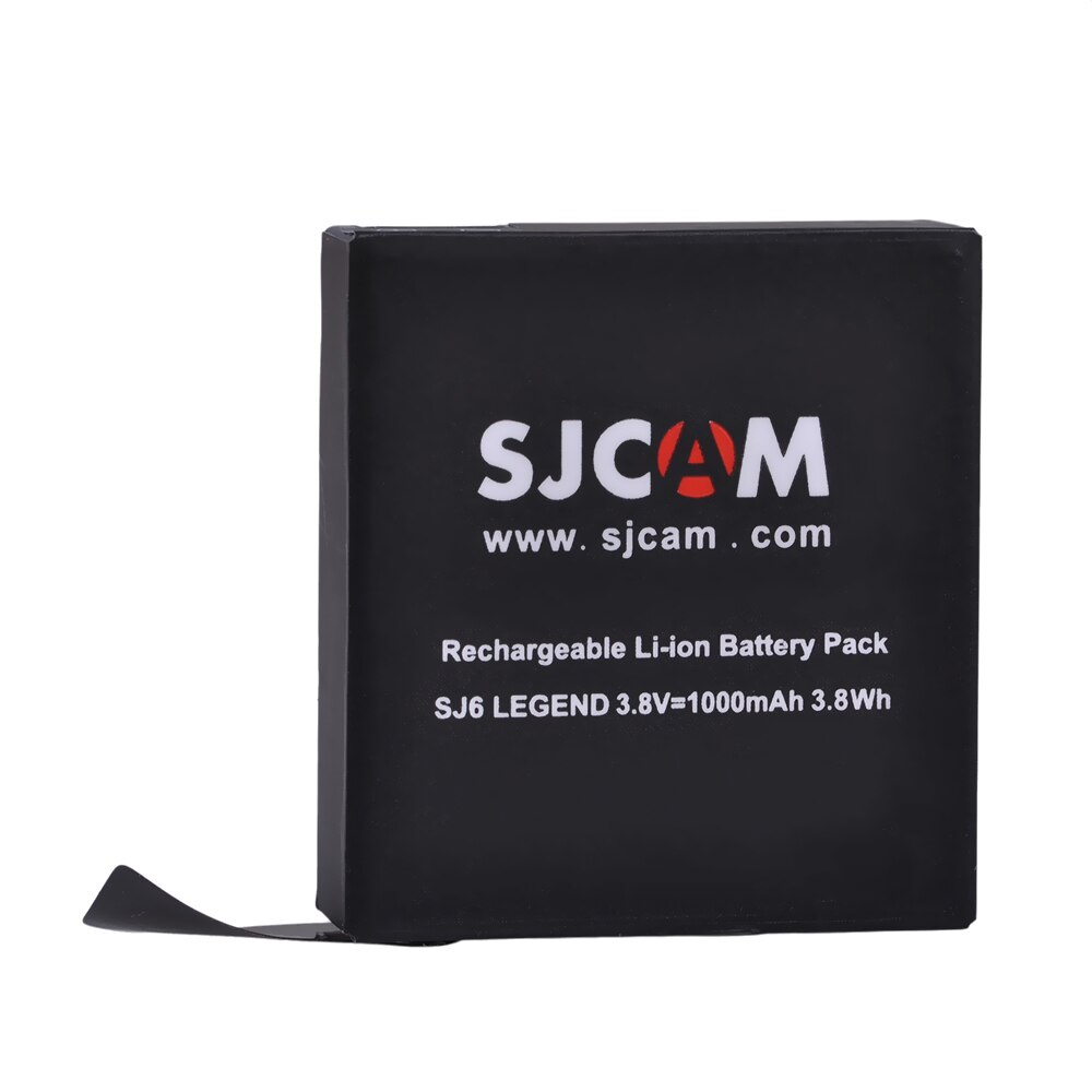 3 stks 3.8 v Originele SJCAM SJ6 LEGEND Accu accu + LED 3-Slot USB Oplader voor SJ6 Legend SJ6 Legend Air Sport DV Camera