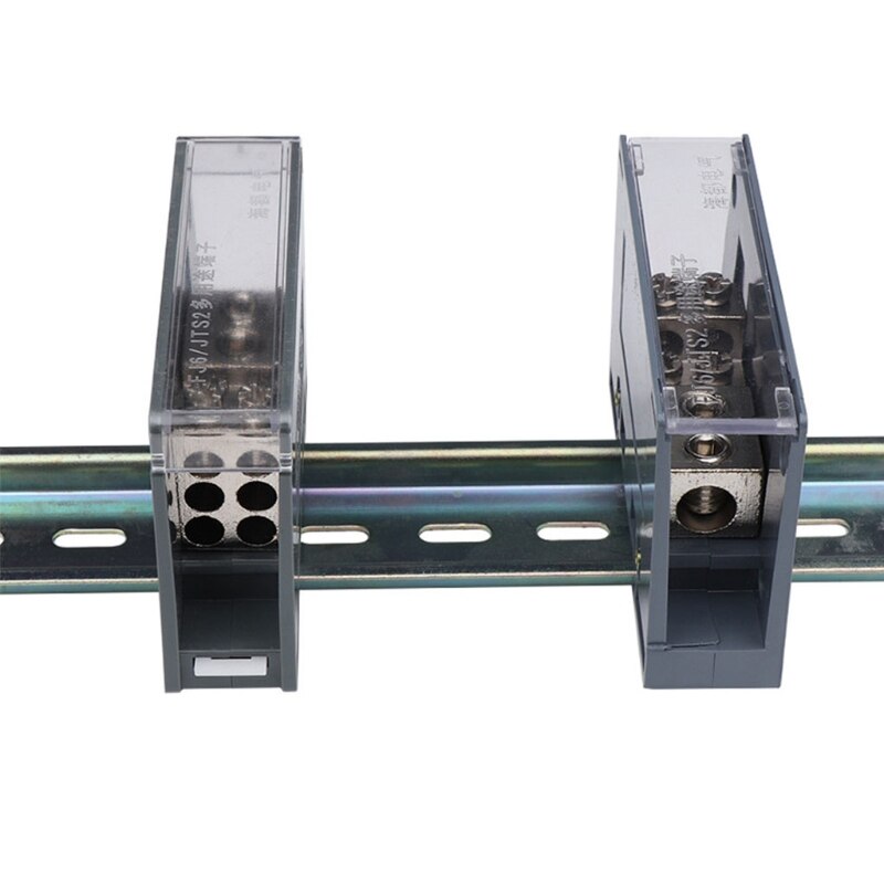 Multi-purpose Din Rail Terminal Block 1 in Multiple out Universal Power Junction Box Wire Connector for Circuit Breaker Y5GB