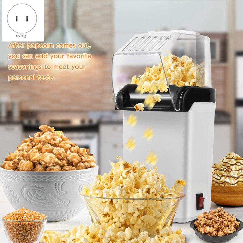 Máquina eléctrica para hacer palomitas de maíz, aire , sin aceite, Machine-1200W