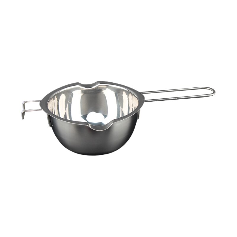 Lange Handvat Chocolade Melting Pot Snoep Kaas Melk Boter Smelten Kom Duurzaam Roestvrij Staal Diy Geurkaars Wax Boiler: S