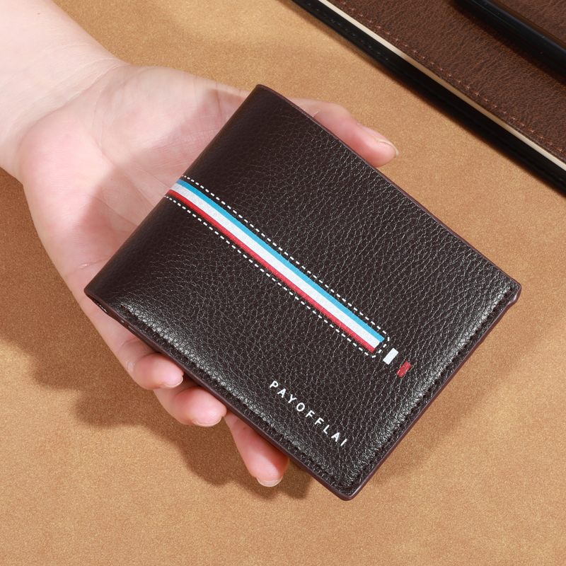 Slim Men's Wallet with Multiple Card Slots - Durable and Stylish Accessory for Everyday Use: Kawy