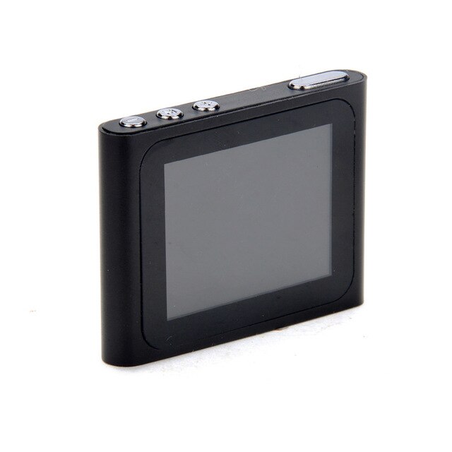 1.8" Screen MP4 Player Multi Lanuages Support TF Card Music AMV Mp4 Player Recorder FM Radio Photo Review E-book: Black