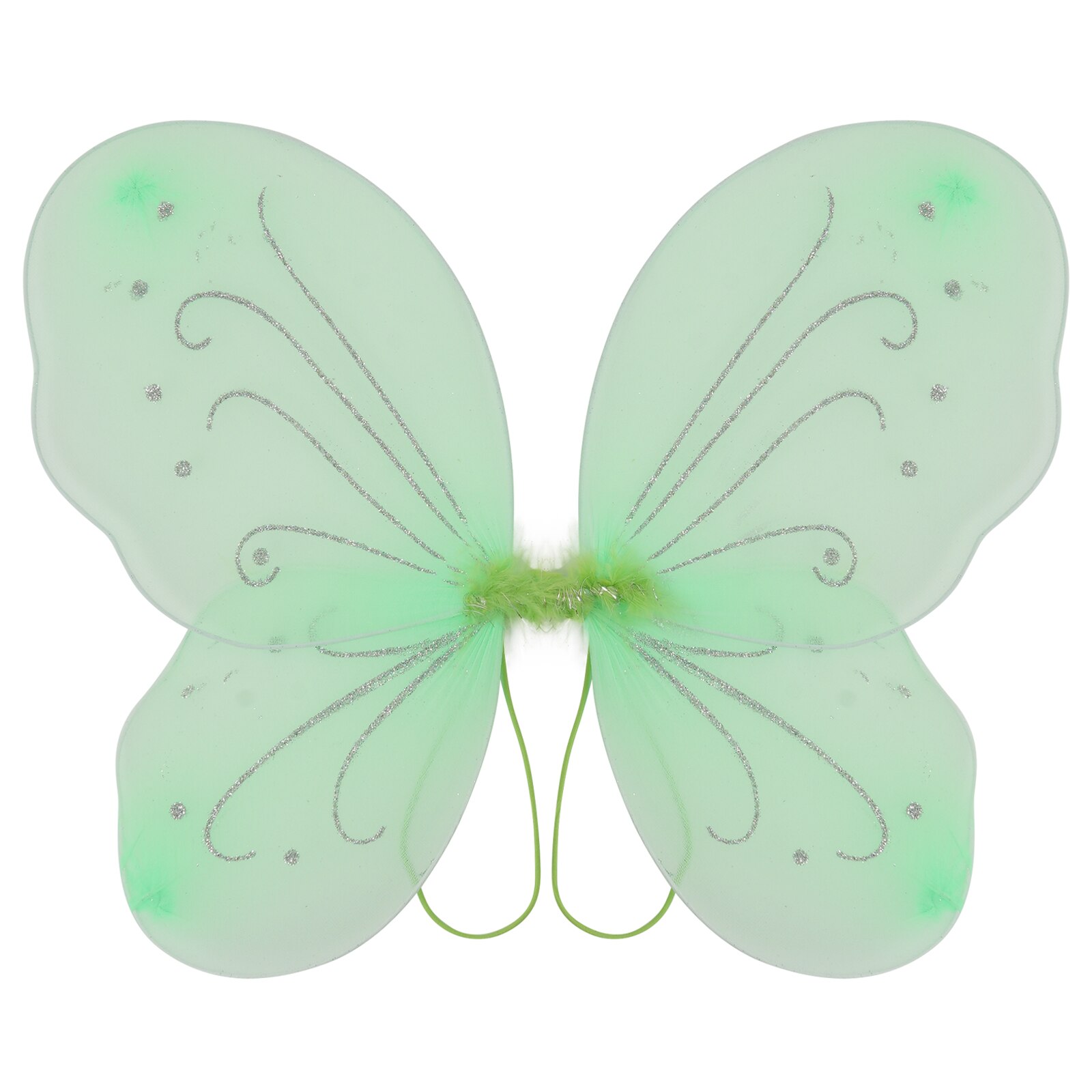 Butterfly Fairy Wings Dress Up Wing Birthday Party Favor Accessory Girls Glitter Butterfly Costume Halloween Costume Photography: Green