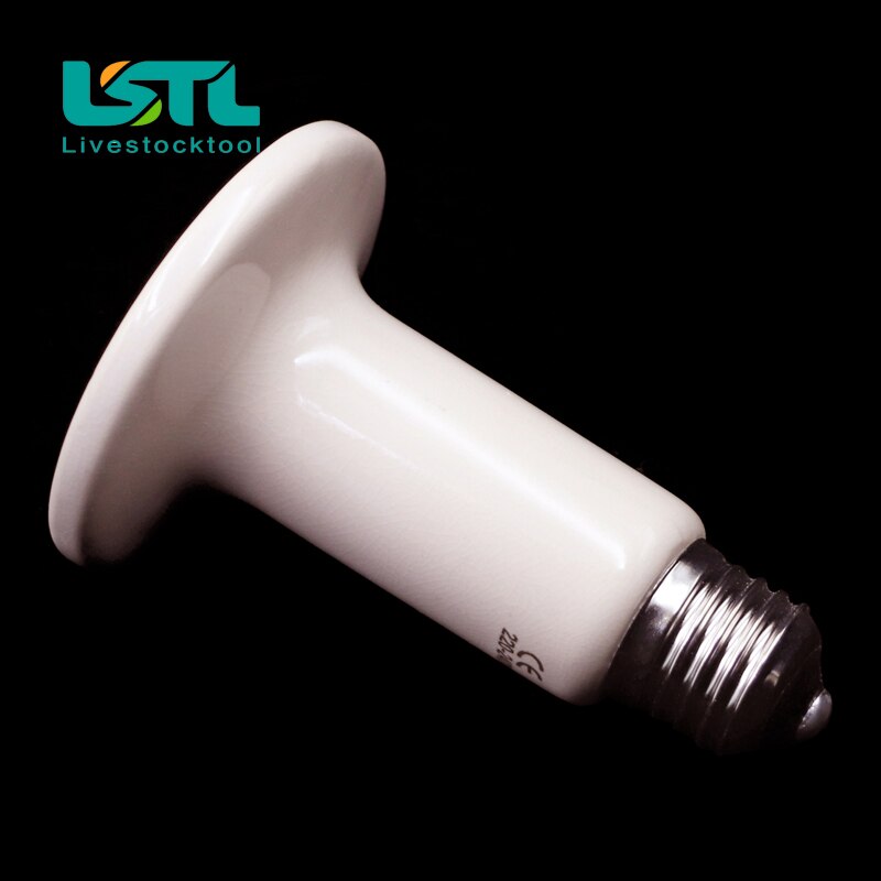 220V Pet Reptile Far Infrared Ceramic Heating Lamp Heat Emitter Light Bulb 25W 50W 75W 100W 150W 200W