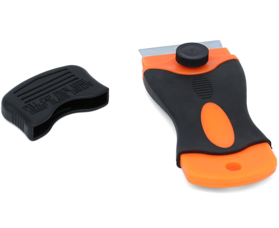 Plastic Razor Blades Scraper Car Window Glass Vinyl Decal Tint Removal Label Adhesive Installation Cleaning Tool