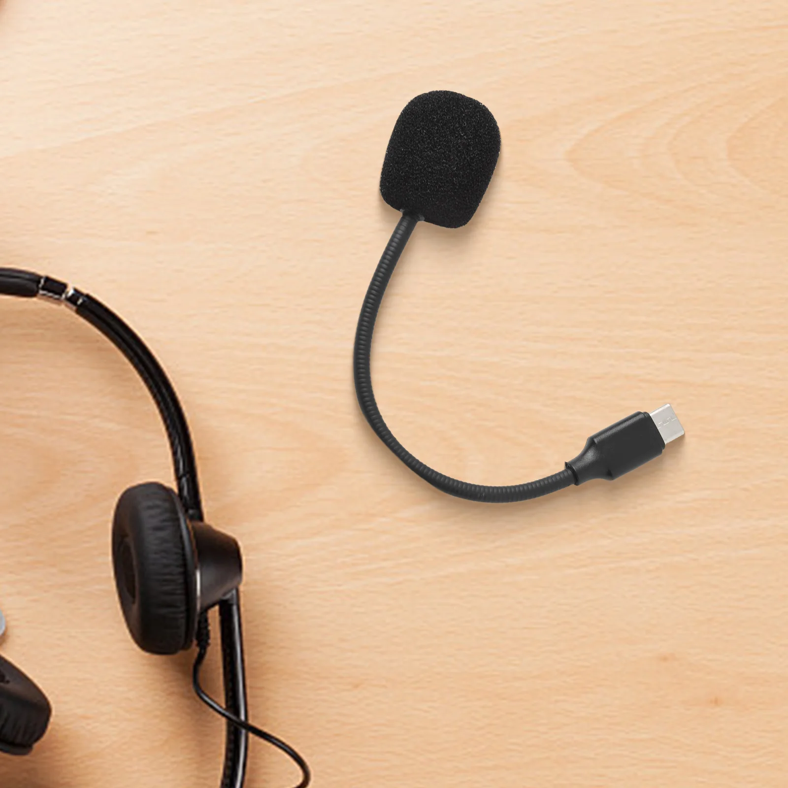 Omnidirectionele USB C-headsetmicrofoon Compatibel met smartphones en laptops Ideaal voor gamers en podcasts