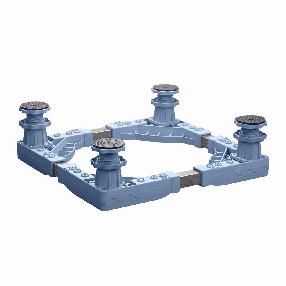 Bracket Accessories Adjustable Stainless Steel Dryer Assemble Refrigerator Movable Anti-slip Base Set With Wheel Washing Machine