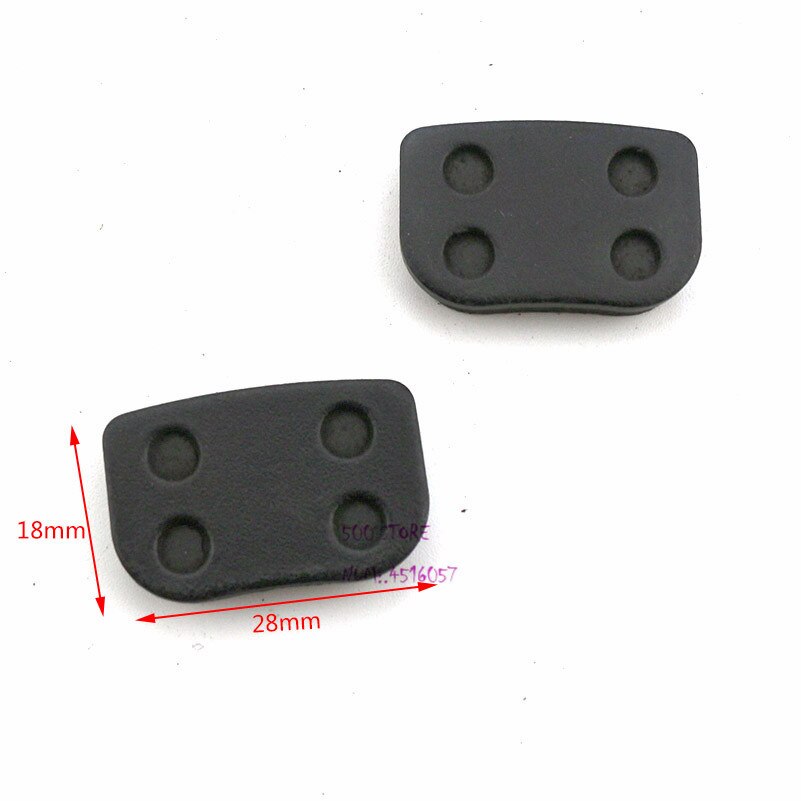 good newest 2 Sets brake pads FRONT REAR DISK SHOES ATV QUAD DIRT BIKE MINI POCKET CHOPPER SUPER BIKE GAS SCOOTER