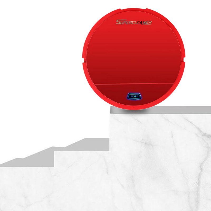 Robot Vacuum Cleaner Wet Cleaner Sweeper Dust Dry Robot and Floor Robot Smart Vacuum Automatic Smart Sweeper Battery Edition